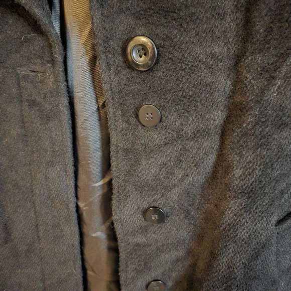 Jones New York Womens Black Trench Coat - Picture 2 of 6